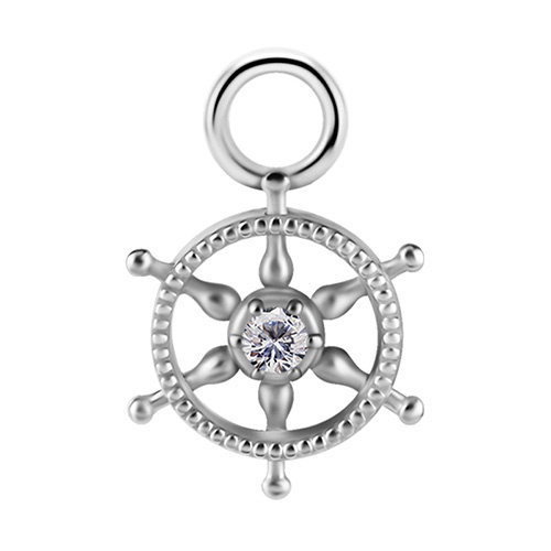 Charms coCr NF helm silver - PREMIUM ZIRCONIA - D-039