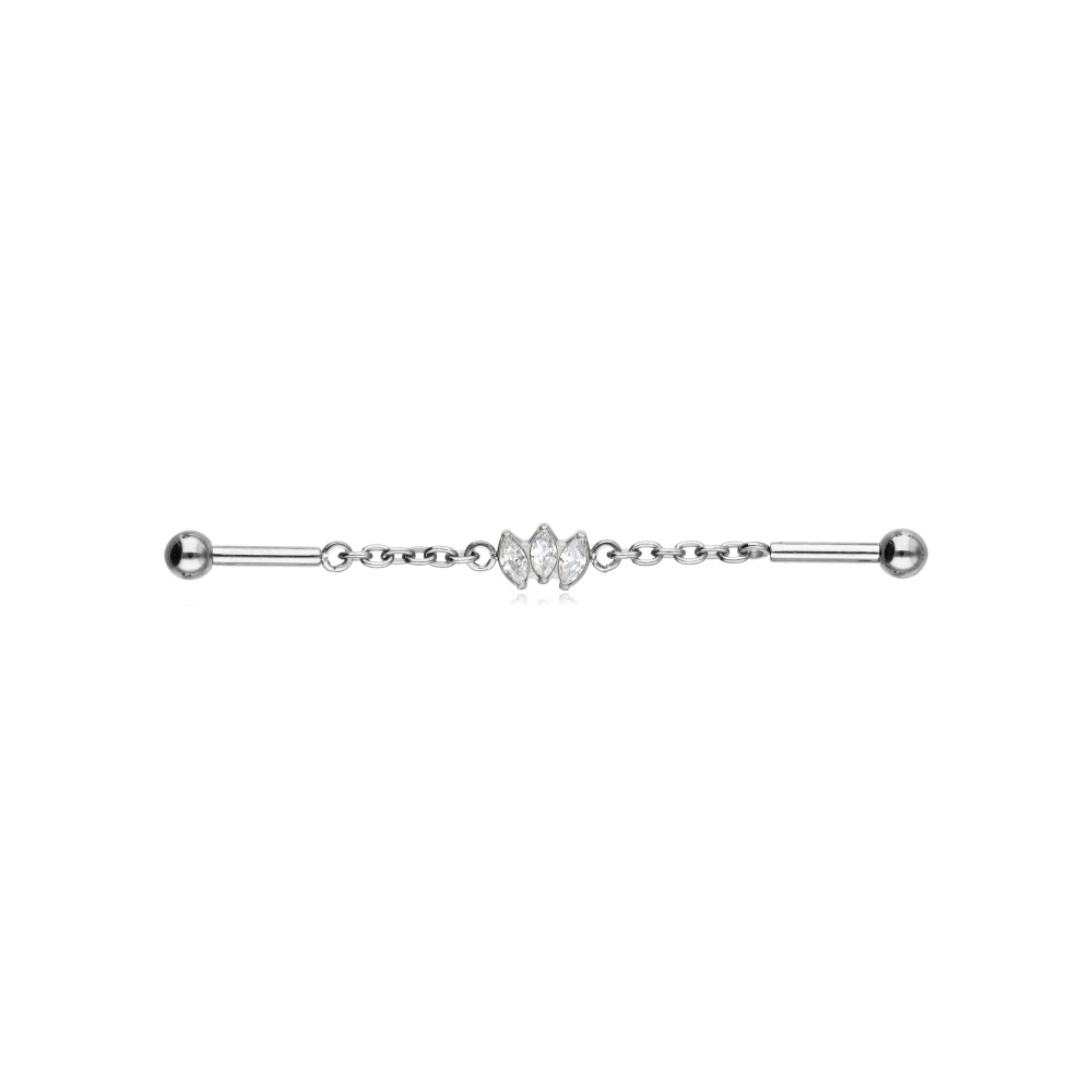 Titanium barbell - female thread - TSZ-007