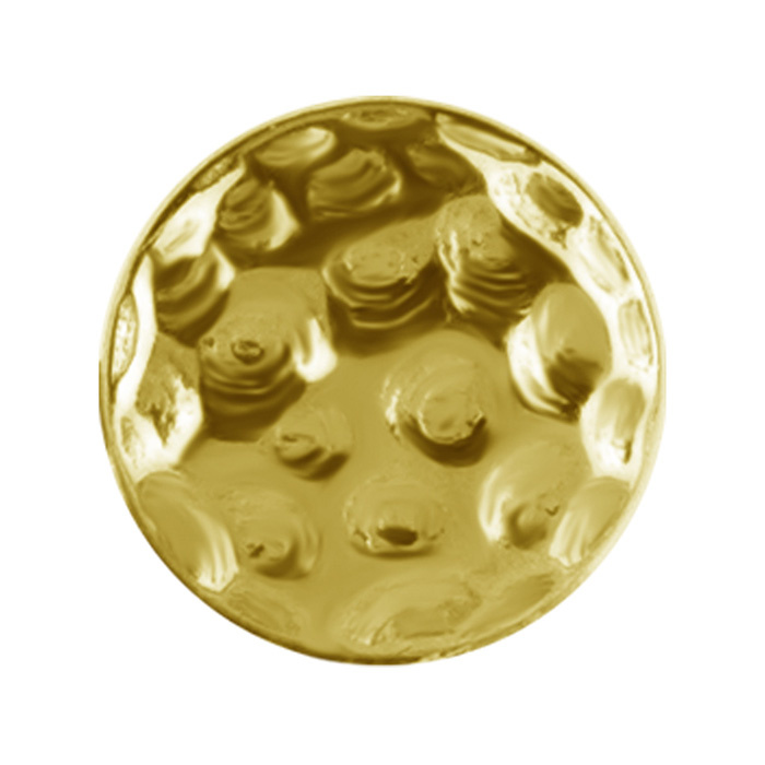 attachment 18K gold - pyramid square - GD18K-014