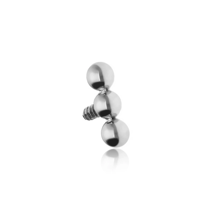 Titanium attachment - silver balls - TNA-073