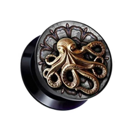 Plug with octopus - PT-123