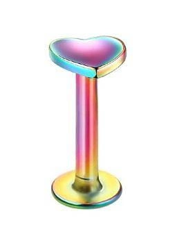 Labret colorful heart - LGW-002