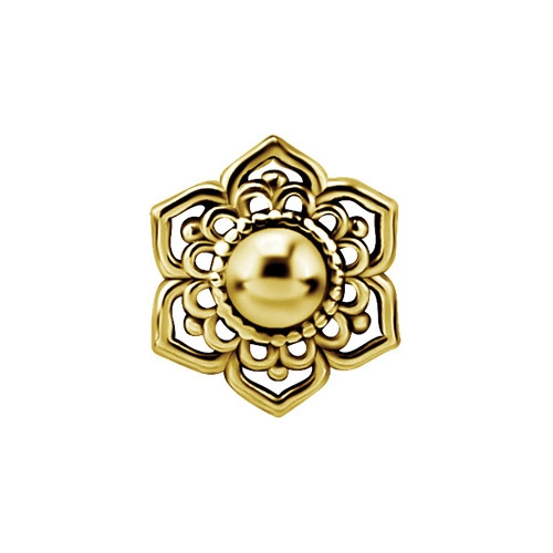 attachment 18K gold - mandala - GD18K-008