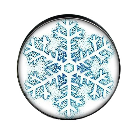 Acrylic plug - snowflake - PT-124