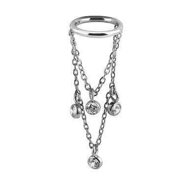 Clicker ring - chain - K-022