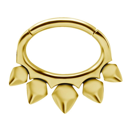 Clicker ring - gold - K-055