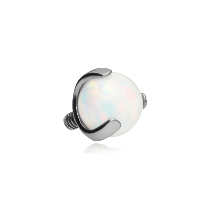 Titanium attachment for pins opal white - TNA-027