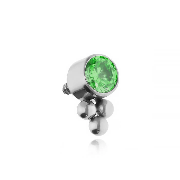 Titanium attachment for pins with green zirconia - TNA-017