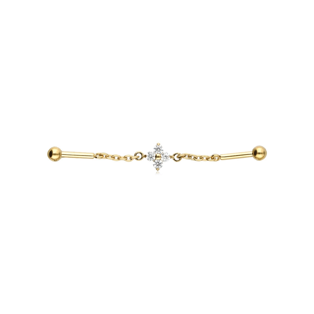Titanium barbell - female thread - TSZ-007