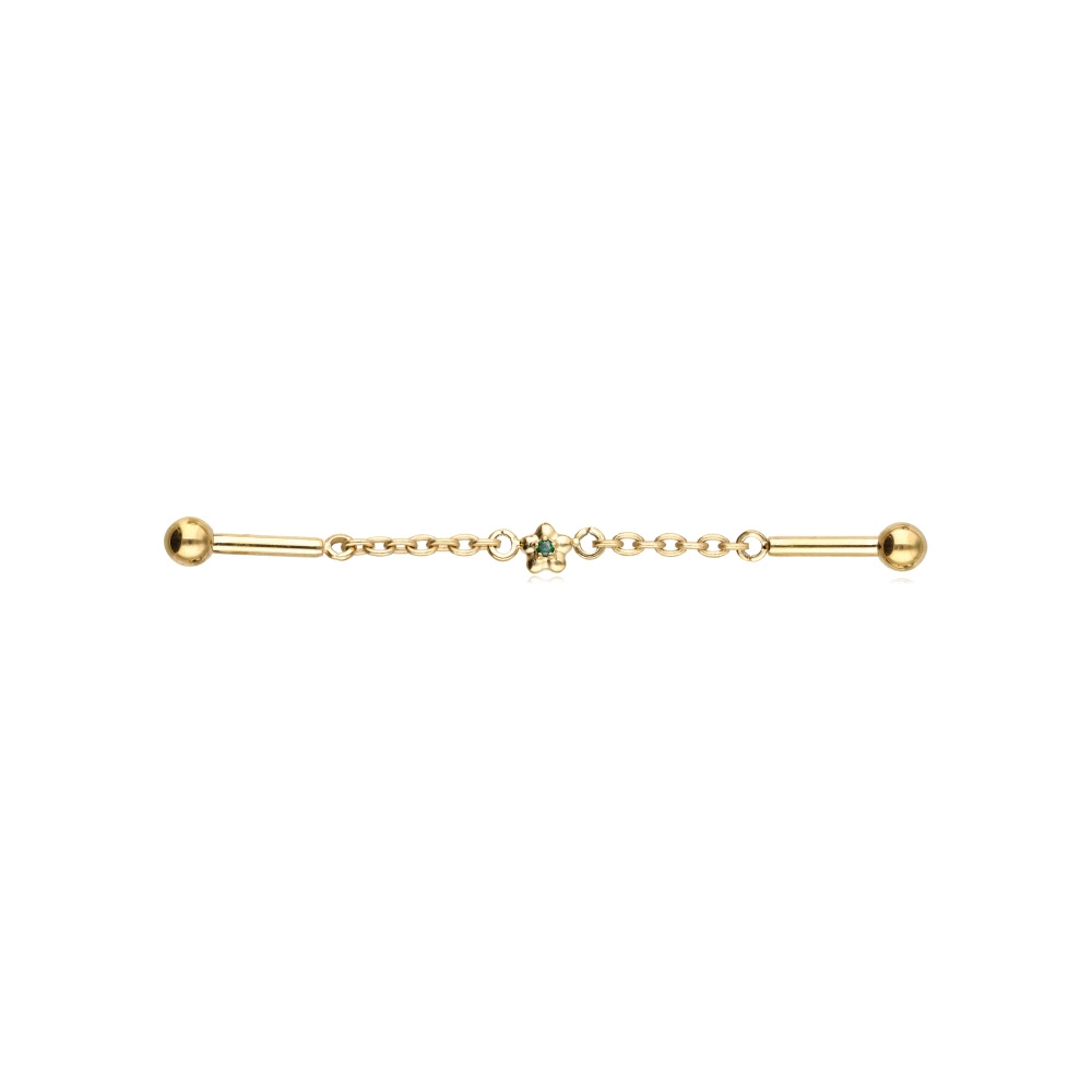 Titanium barbell - female thread - TSZ-007