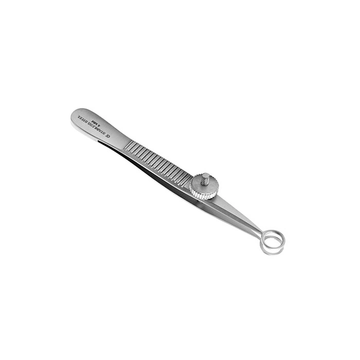 Piercing tweezers - open small eyelet - NK-055
