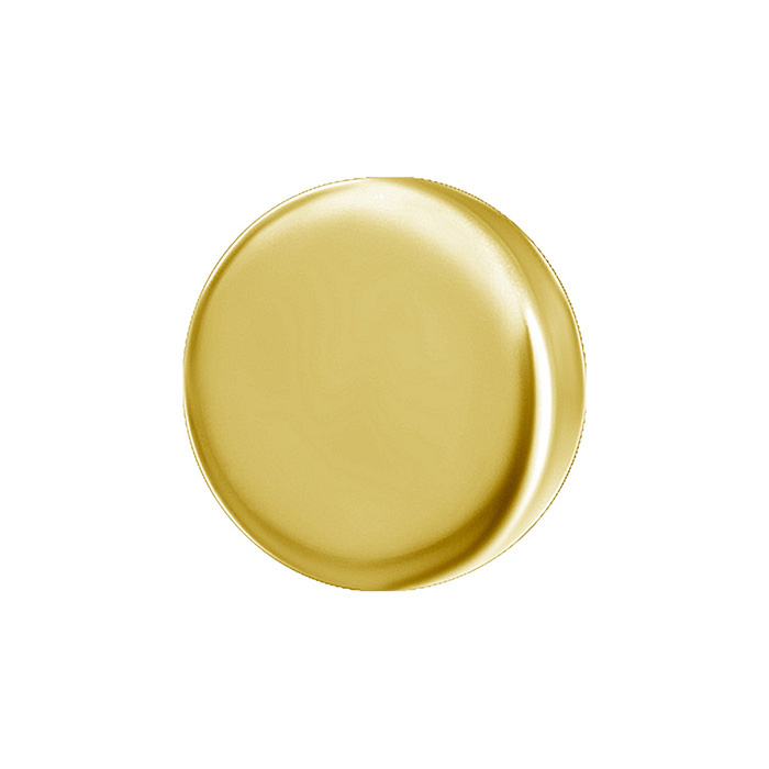 attachment 18K gold disc - gold - GD18K-037