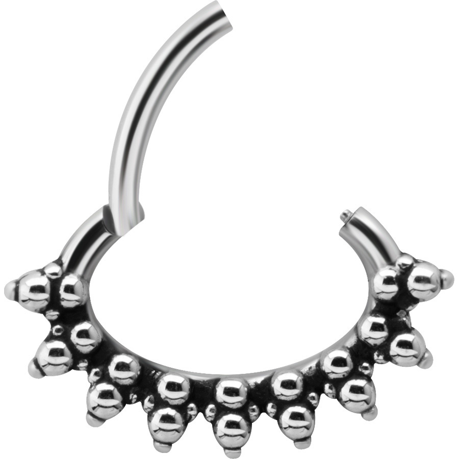 Clicker ring - silver - K-052