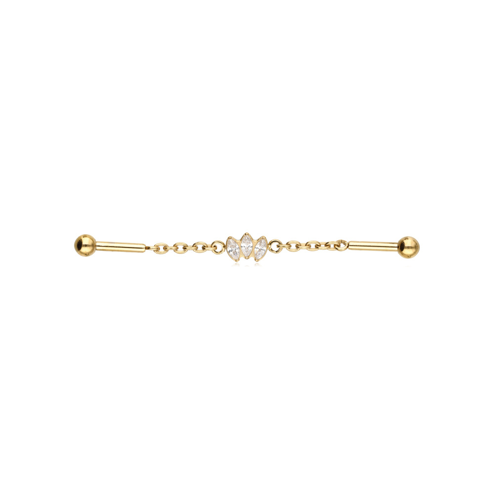 Titanium barbell - female thread - TSZ-007
