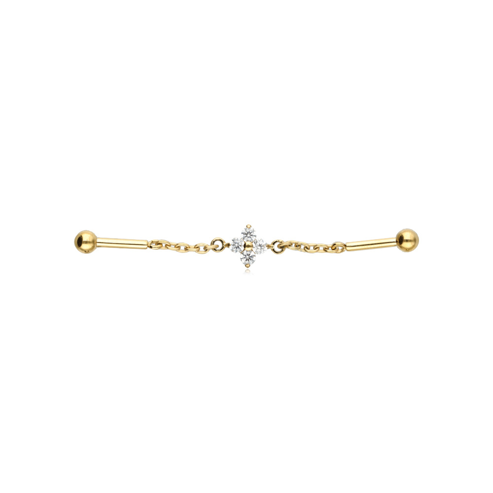 Titanium barbell - female thread - TSZ-007