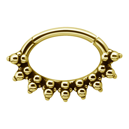 Clicker  ring - gold - K-052