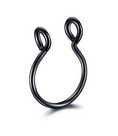 Fake septum - classic Black - FNS-047