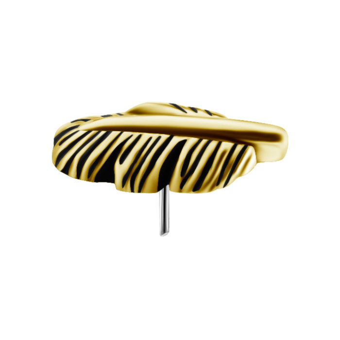 attachment 18K gold feather - GD18K-052