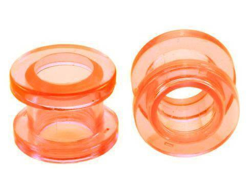 Transparent acrylic tunnel  orange - PT-073