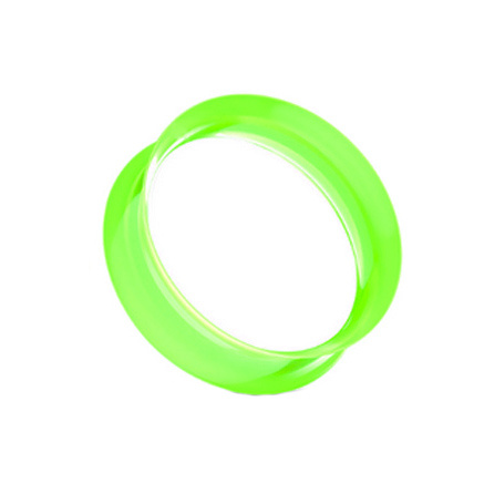 Silicone tunnel green  earskin - PT-001