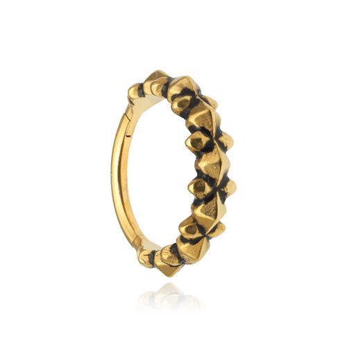 Clicker ring - gold - K-019