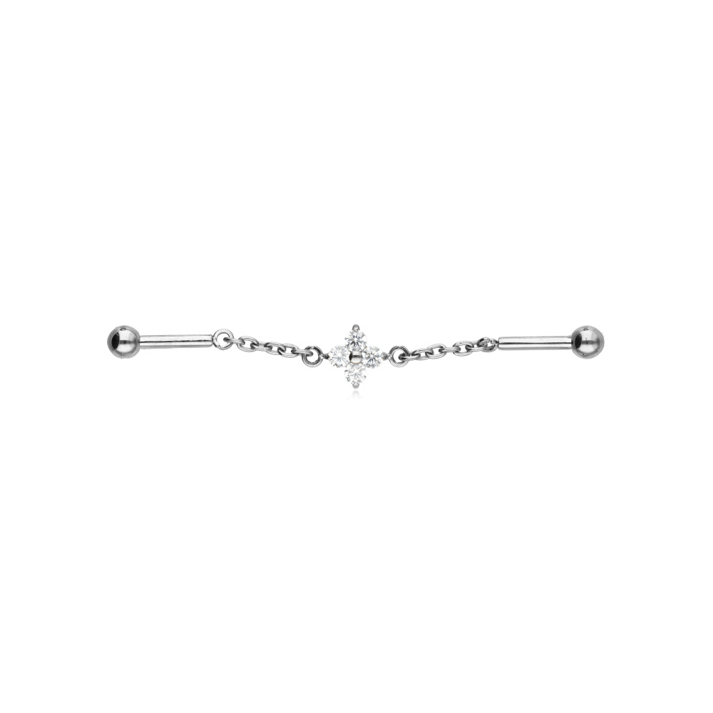 Titanium barbell - female thread - TSZ-007