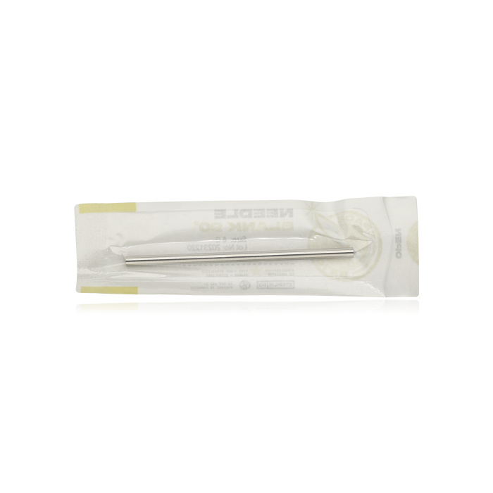 Disposable sterile steel piercing tube - receiving - HOLETRON - NK-023