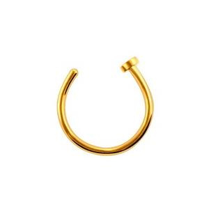 Gold nose ring ring - NS-004