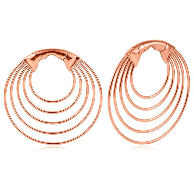 Ear hanger - rose gold - PT-156