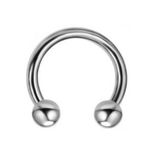 Horseshoe - classic silver - P-001