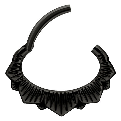 Clicker ring - black - K-056