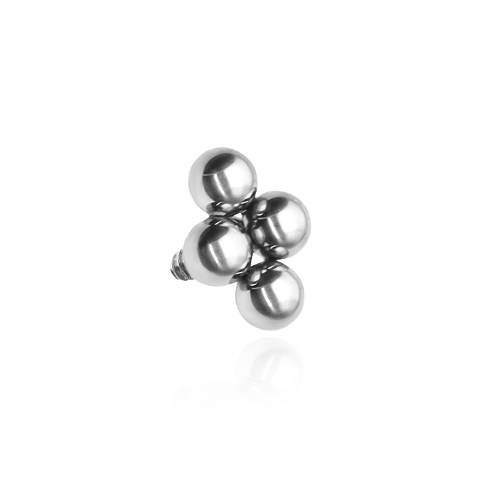 Titanium attachment mini silver balls - TNA-060