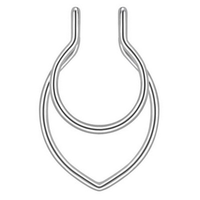 Fake septum silver - FNS-003