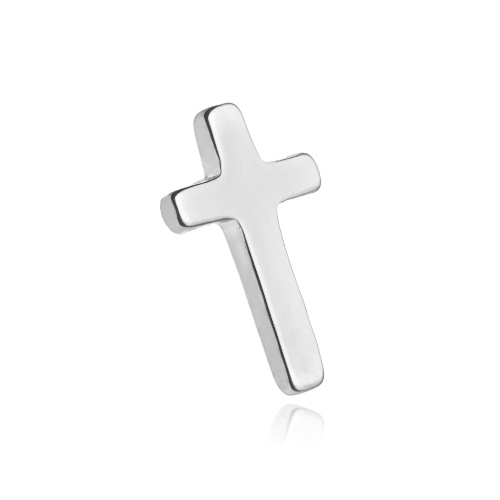 Titanium attachment for pins - white zirconia - TNA-037