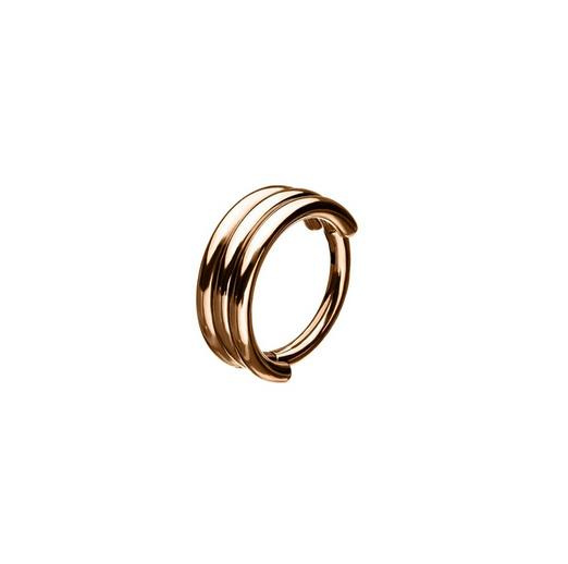 Ring clicker  rose gold - K-007