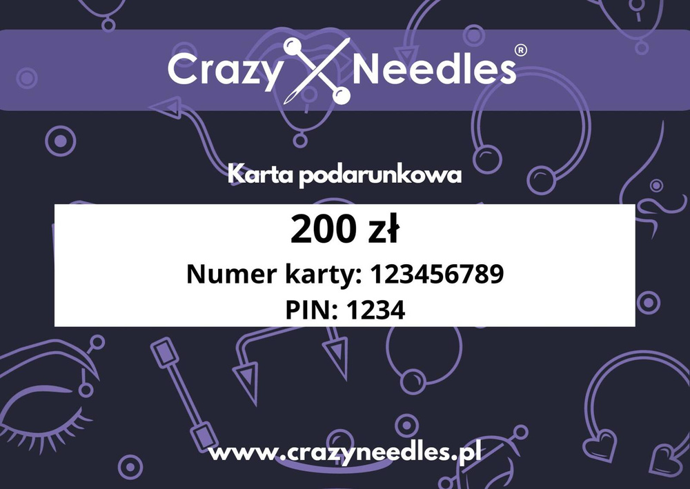 Gift card with a value of PLN 200 - virtual