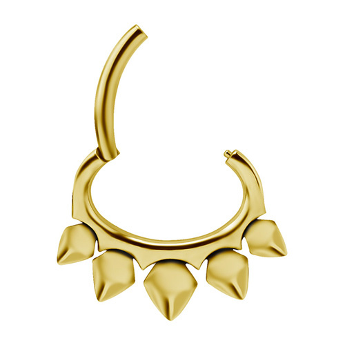 Clicker ring - gold - K-055