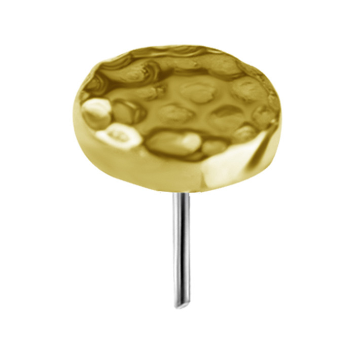 attachment 18K gold - pyramid square - GD18K-014