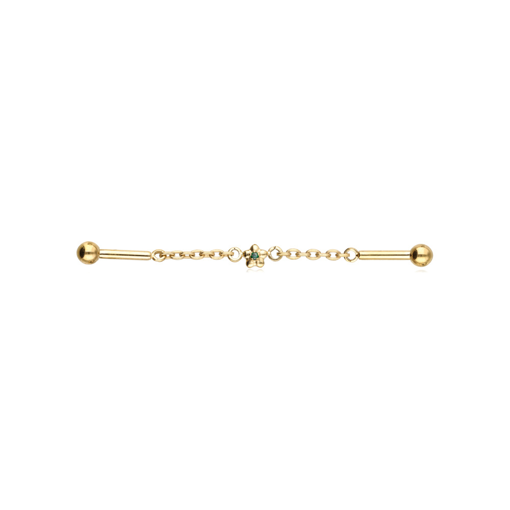 Titanium barbell - female thread - TSZ-007