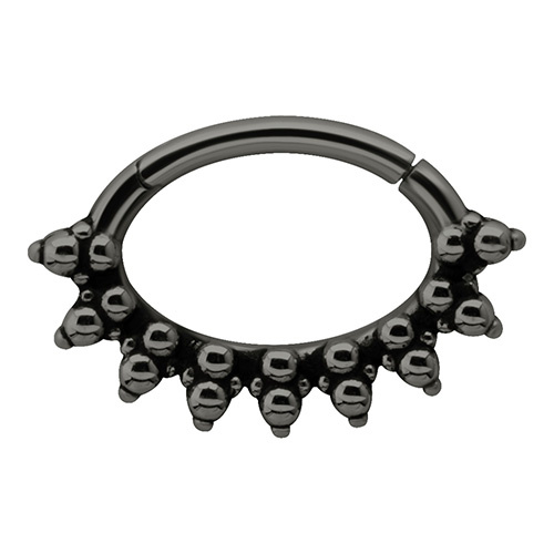 clicker ring - black - K-052