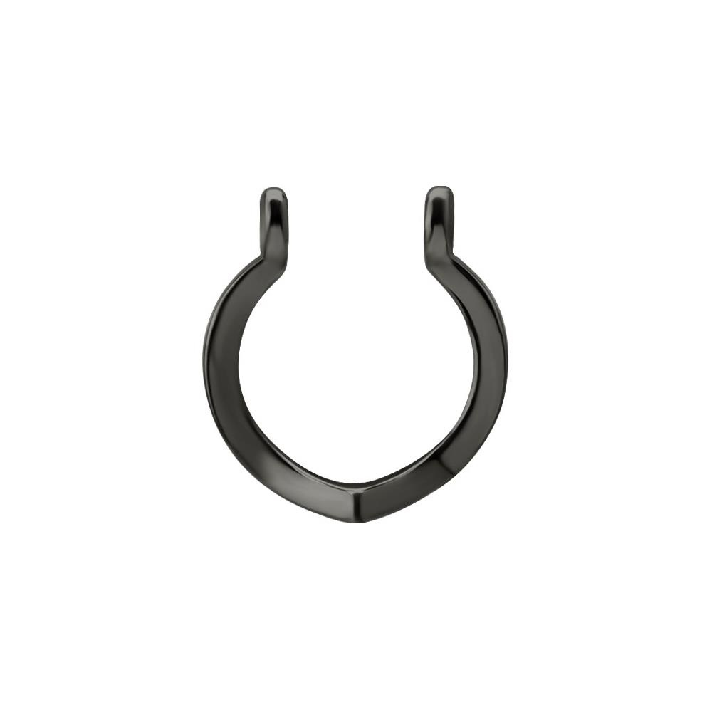 Decorative hoop for barbell - black - D-001