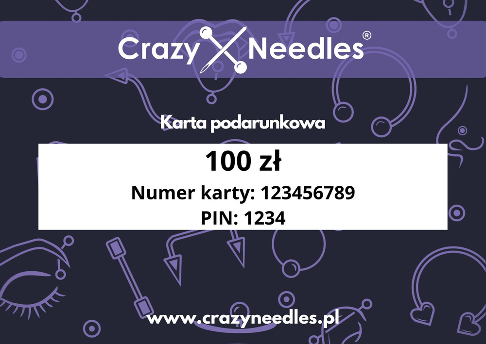 Gift card with a value of PLN 100 - virtual