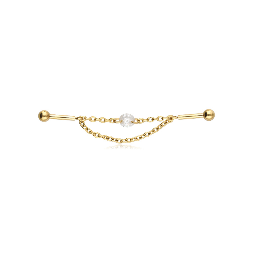 Titanium barbell - female thread - TSZ-007
